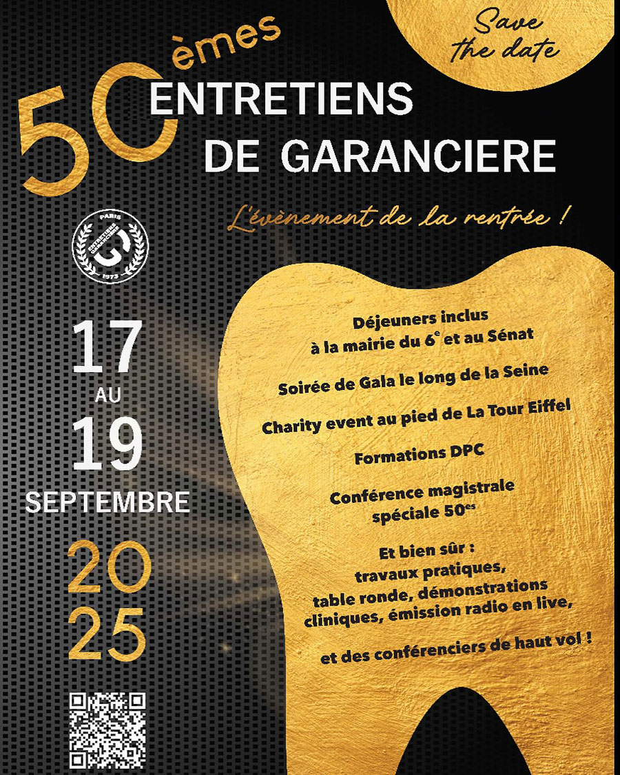 CNQAOS X Les 50èmes Entretiens de Garancière